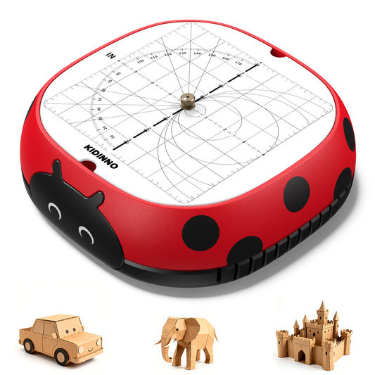 KIDINNO® Safe Power Cardboard Cutter for Kids